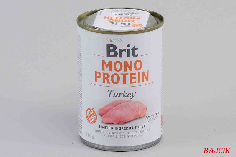 BRIT CARE PIES PUS 400g MONO PROTE TUR. 104-100838