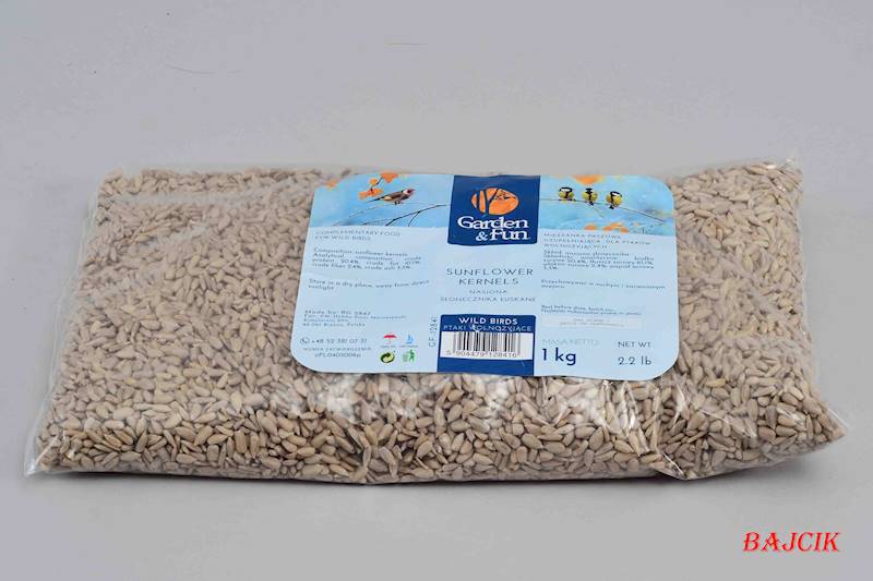 SŁONECZNIK ŁUSKANY DLA PTAKÓW 1kg GF-12841