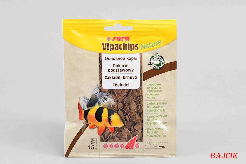 SERA VIPACHIPS NATURE 15g TOREBKA