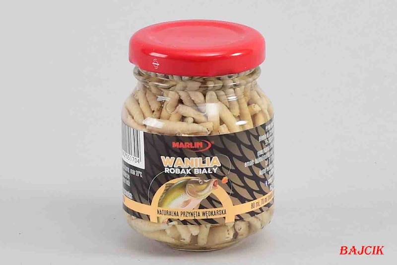 BIAŁY ROBAK W SŁOIKU 70ml  WANILIA