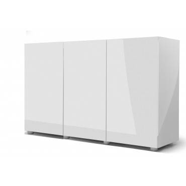 SZAFKA GLOSSY BIAŁA 120 PROSTA    113246