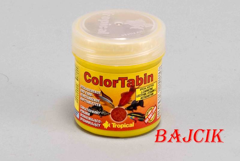 TROPICAL COLOR TABIN 75ml/90tabl.