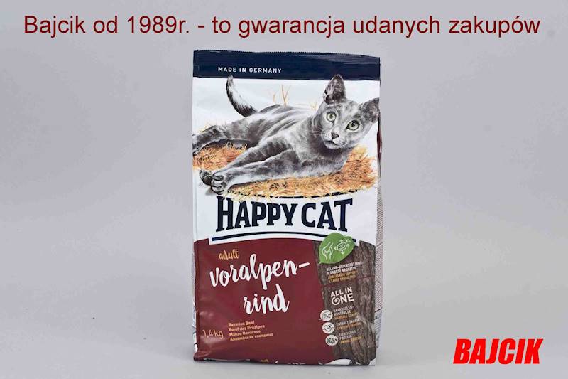 HAPPY CAT ADULT VORALPEN - RIND 1,4kg    HC-0100