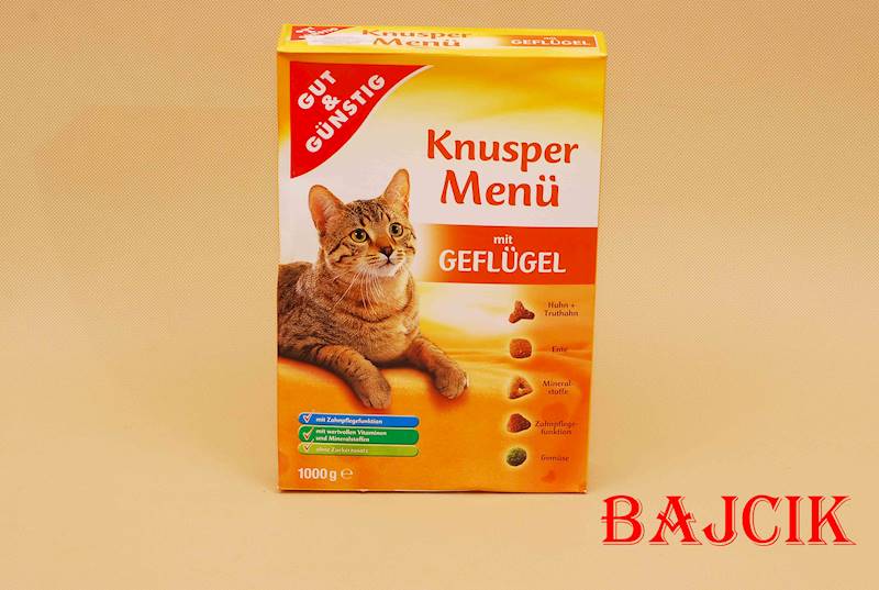 KARMA SUCHA DLA KOTA G$G 1kg  DRÓB