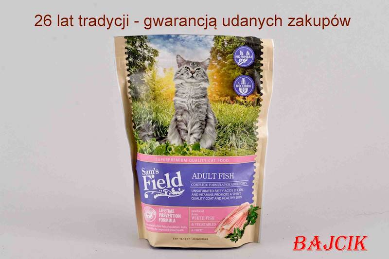 SAM'S FIELD CAT ADULT FISH 400g