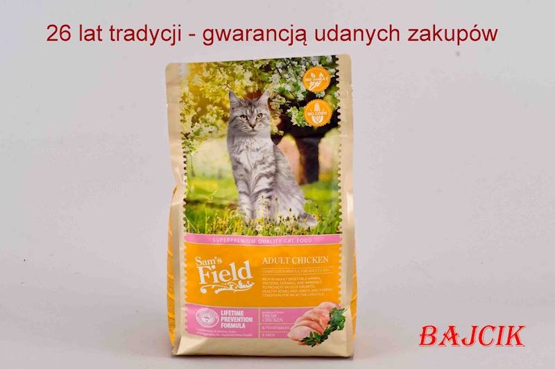 SAM'S FIELD CAT ADULT CHICKEN 2,5kg