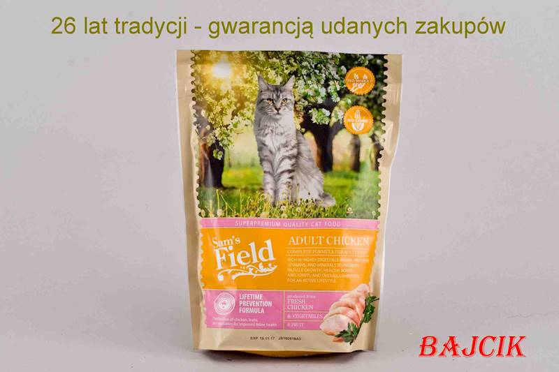 SAM'S FIELD CAT ADULT CHICKEN 400g
