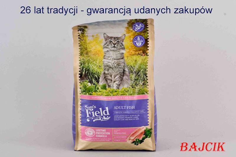 SAM'S FIELD CAT ADULT FISH 2,5kg
