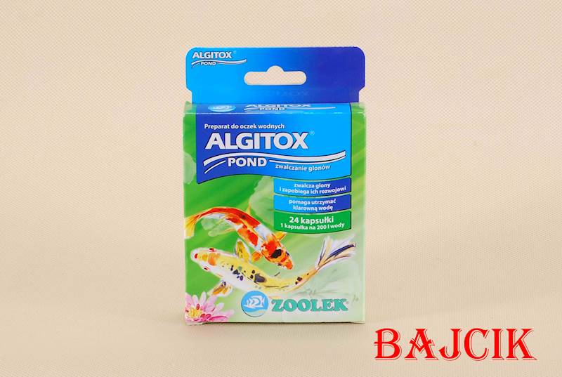ALGITOX POND  KAPS.24szt ZOOLEK