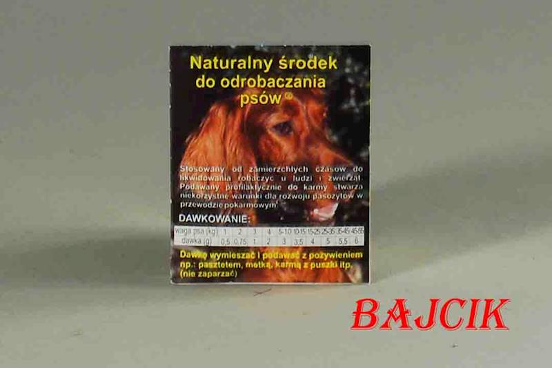NATURALNY ŚRODEK DO ODROBACZANIA PSÓW