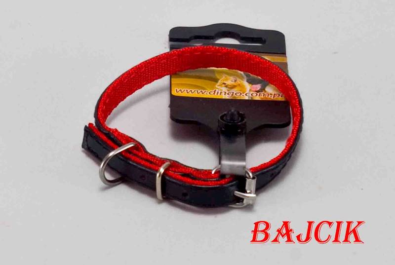 OBROŻA BASIC CZARNO-CZERWONA 30cm 13140