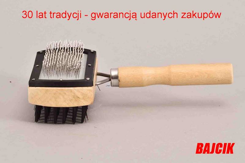 TRIXIE SZCZOTKA DREWNO-DWUSTRONNA TX-2305