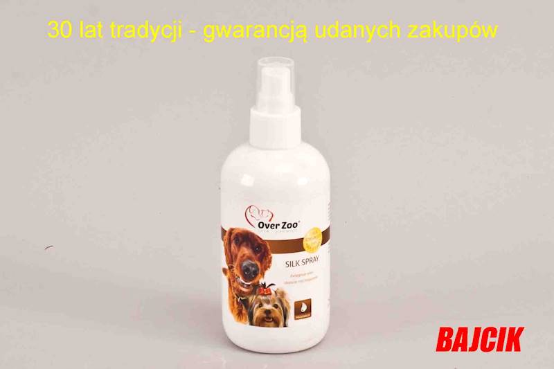 OVER ZOO SILK SPRAY UŁATWIA ROZCZESYWANIE
