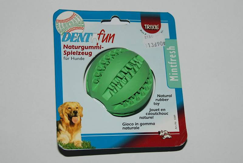 TRIXIE DENTA FUN - PIŁKA BASEBALL 6,5cm TX-3289