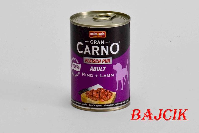 ANIMONDA PIES 400g GRANCARNO WOŁOW+JAGNIĘ 4628