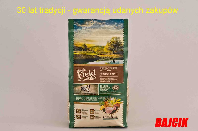 SAM`S FIELD 2,5kg JUNIOR LARGE