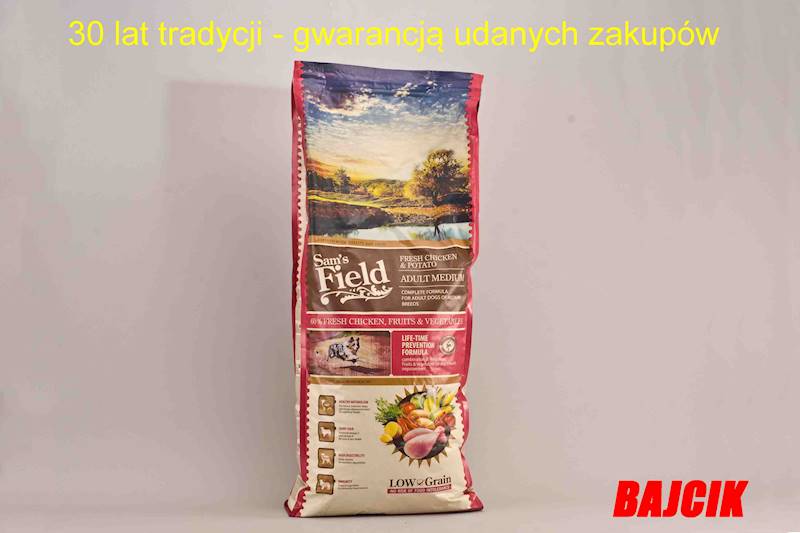 SAM`S FIELD 13kg ADULT MEDIUM 44516