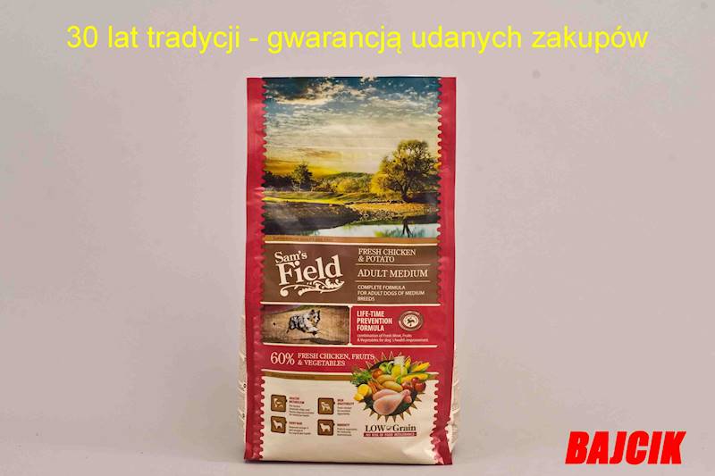 SAM`S FIELD 2,5kg ADULT MEDIUM 44514