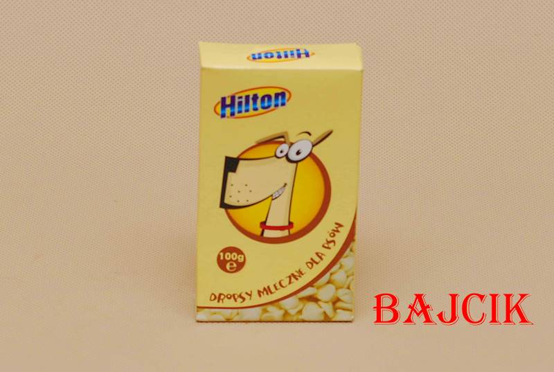 HILTON DROPSY MLECZNE DLA PSA 100g