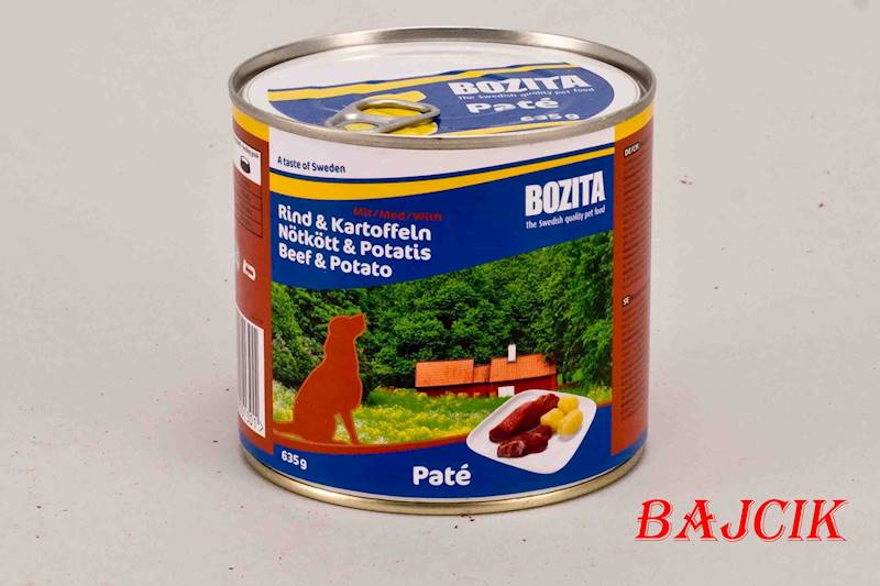 BOZITA PUSZKA PIES Z WOŁ.ZIEMNIAK 0,635kg