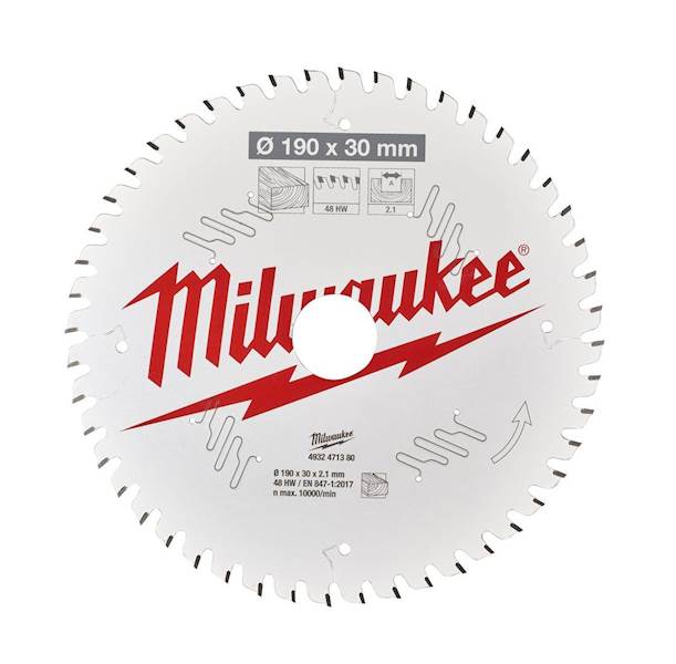 MILWAUKEE Zestaw tarcz 190 x 30 mm Twin pack 24 i 48 zęby 2 szt.