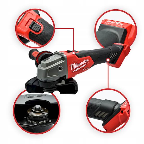 Milwaukee 18V szlifierka kątowa M18FSAG125X-0X