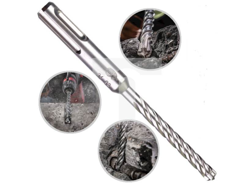 MILWAUKEE Wiertło do betonu SDS-Plus 6x50/115mm 4-ostrzowe MX4 4932430437