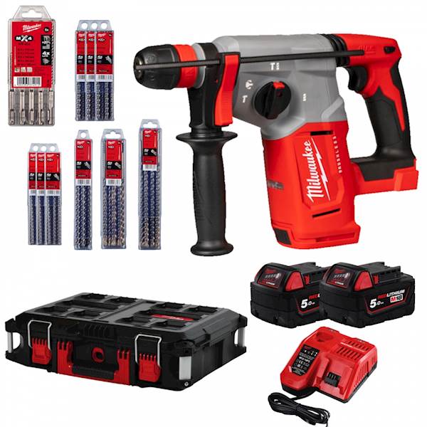 MILWAUKEE zestaw M18BLHX100P-502P