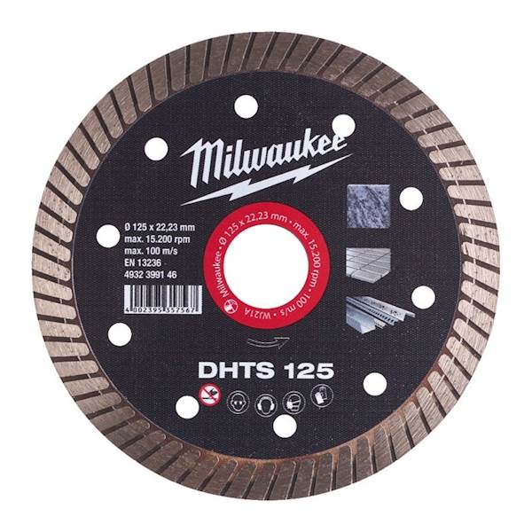 MILWAUKEE tarcza diamentowa 125mm DHTS 4932399146