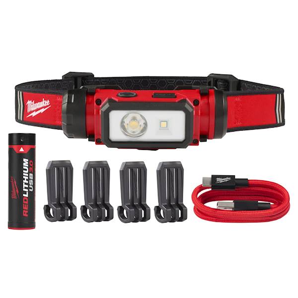 MILWAUKEE lampka czołowa akum. L4HL2-301