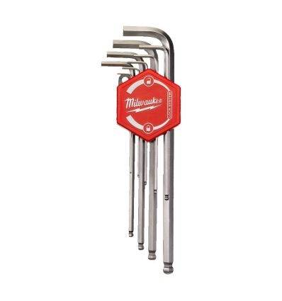 MILWAUKEE zestaw kluczy HEX 9 szt.