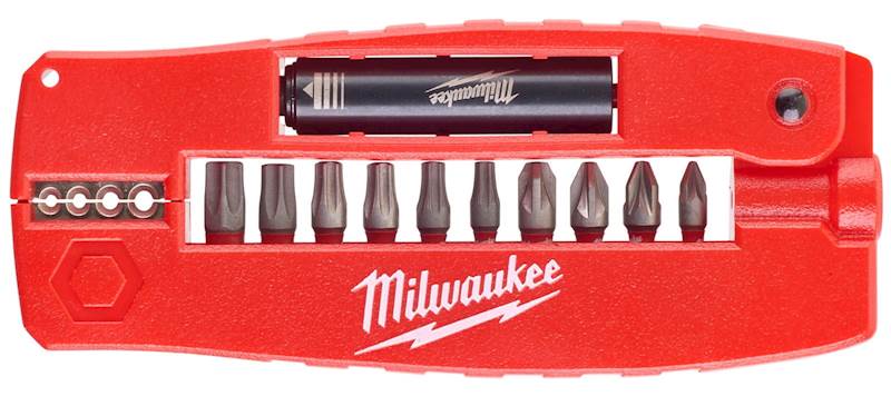 MILWAUKEE zestaw bitów 12szt. Shockwave Impact Duty