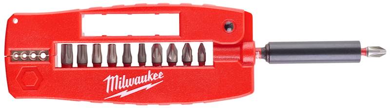 MILWAUKEE zestaw bitów 12szt. Shockwave Impact Duty
