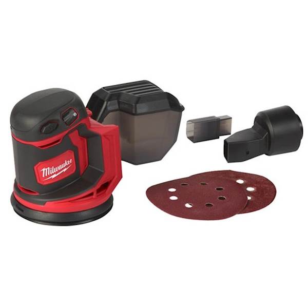 MILWAUKEE szlifierka mimośrodowa M18BOS125-0