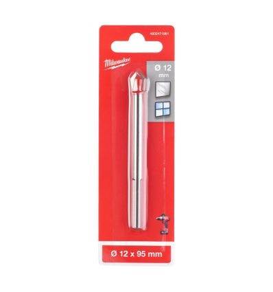 MILWAUKEE wiertło do szkła/ceramiki 12x95