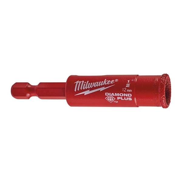 MILWAUKEE wiertło diamentowe 12 mm Hex Diamond Plus