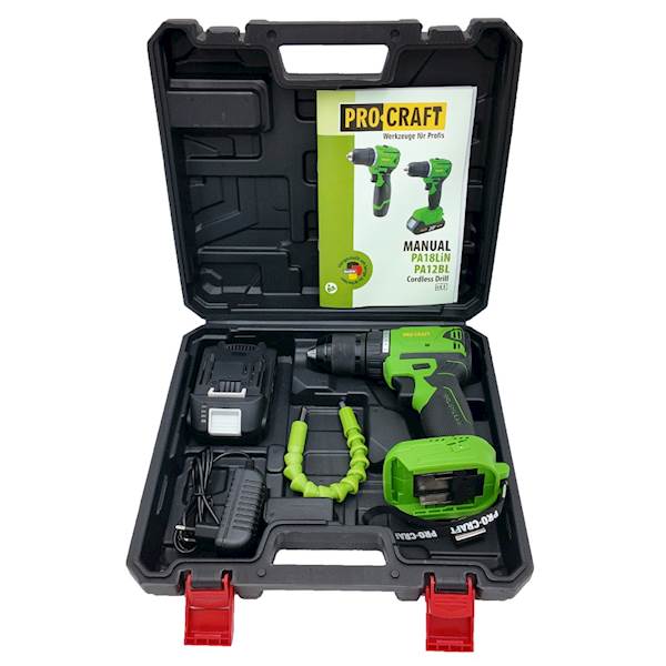 PROCRAFT wkrętarka PA18LiN