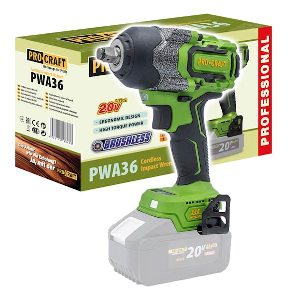 PROCRAFT klucz udarowy PWA36