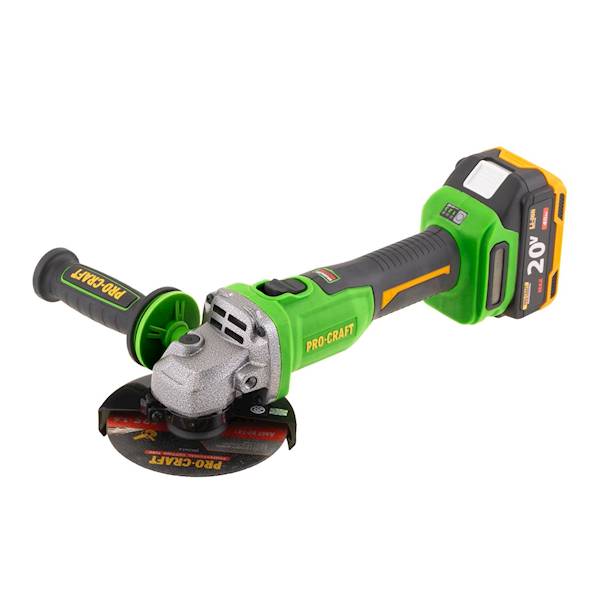 PROCRAFT szlifierka kątowa akum. PWA220