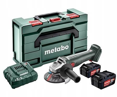 METABO szlifierka kątowa W 18 7-125 w walizce metaBOX165, 602371510