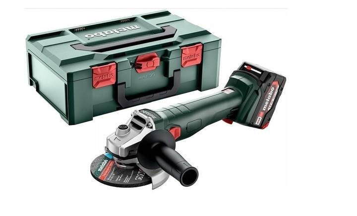 METABO szlifierka kątowa W 18 7-125 w walizce metaBOX165, 602371510