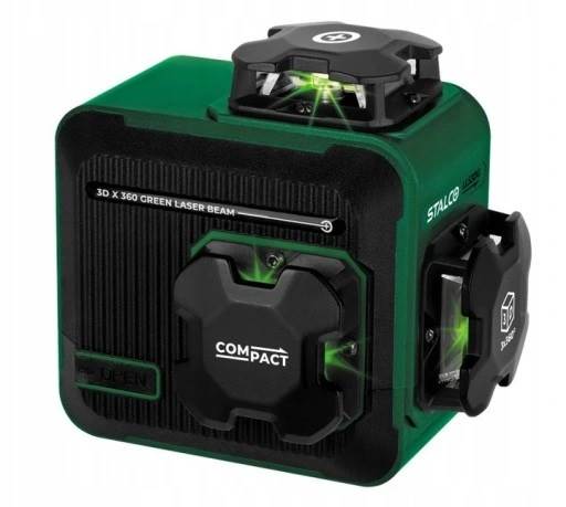 laser krzyżowy 3D LLS3DG zielony STALCO
