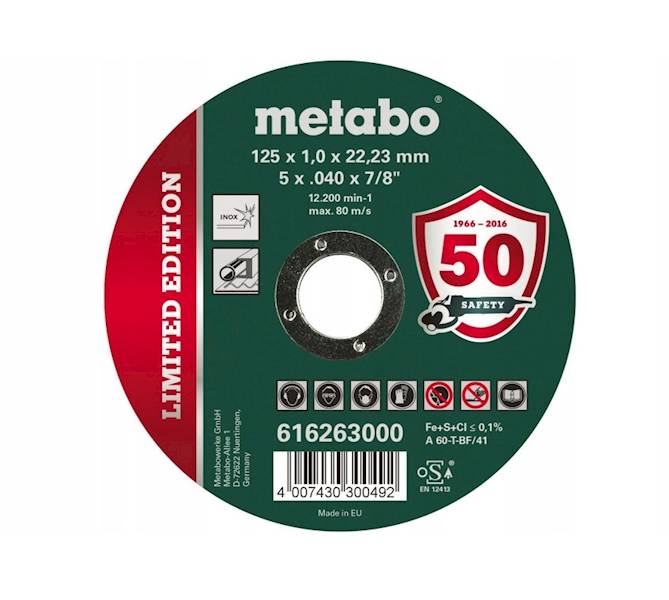 tarcza tnąca 125x1mm