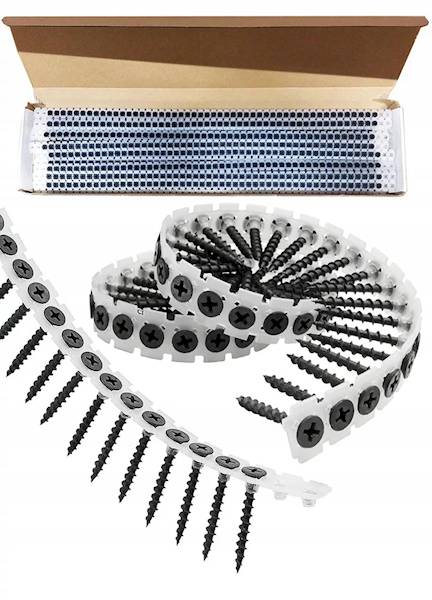 wkręty na taśmie 3,9x35mm 1000 szt.