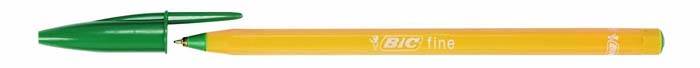 DŁUGOPIS BIC ORANGE ZIELONY