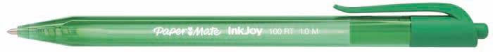 DŁUGOPIS PAPER MATE 100RT INKJOY ZIELONY