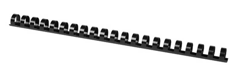 GRZBIET 16 MM CZARNY 100SZT.