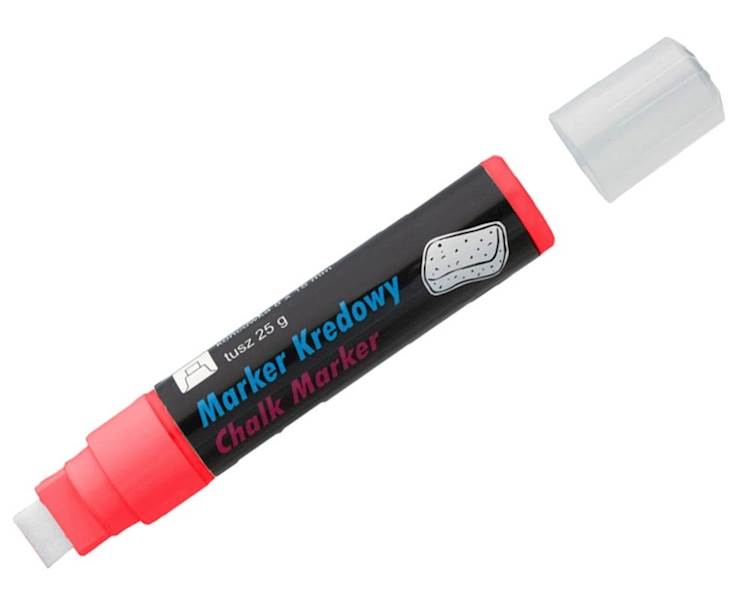 MARKER KREDOWY TOMA 290 CZERWONY