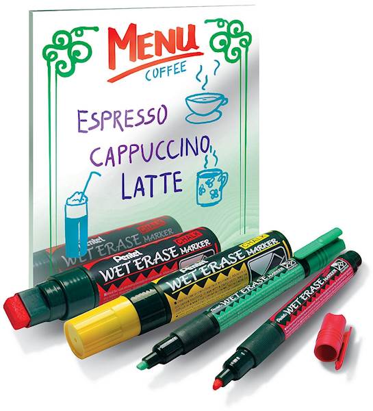 MARKER KREDOWY PENTEL SMW56 BIAŁY