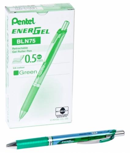 PIÓRO KULK. PENTEL BLN75 ZIELONY